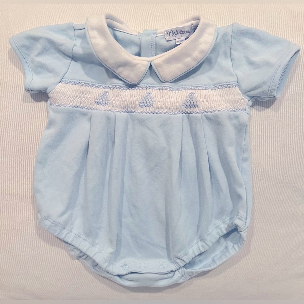 Sailboat Smocked Bubble